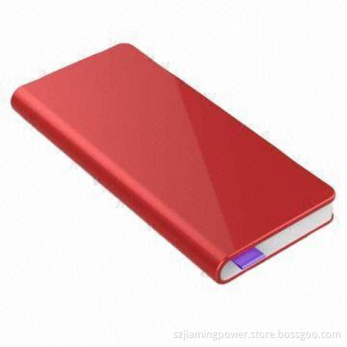 New 4,000mAh Power Bank with LCD Screen and LED Touched Switch, Aluminum Materials